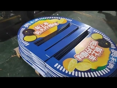 Máquina de pegado con trazador de pegamento XY para pantallas POS/POP corrugadas (FSDU, CDU, contenedores de basura)