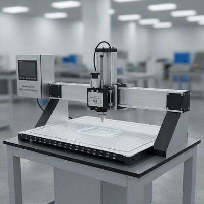 Trazador de pegamento XY con diámetro de boquilla de 0,3 mm, tiempo de trabajo de 24 horas y tamaño de trabajo de 3200x2000 mm para pegamento de precisión