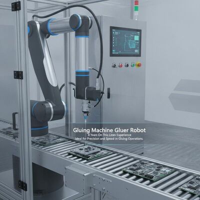 Encoladora CNC con trazador de pegamento XY con tiempo de trabajo de 24 horas, diámetro de boquilla de 0,3-1 mm y salida de pegamento de 2-3 kg/h para pegado de precisión