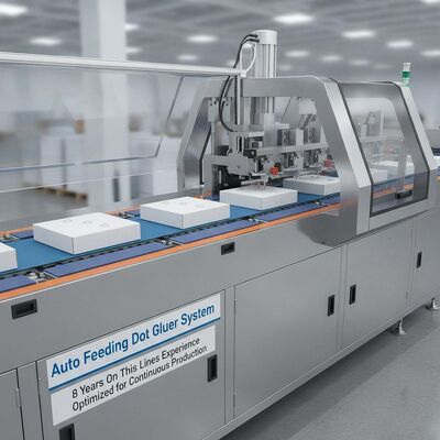 Auto alimentación XY pegamento Plotter Dot Gluer sistema con 8 años de experiencia para la producción continua