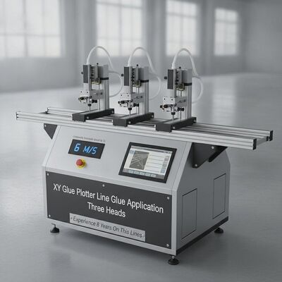 Máquina de pegado CNC con velocidad de selección continua de hasta 6 M/S Tres cabezas y 24 horas de trabajo