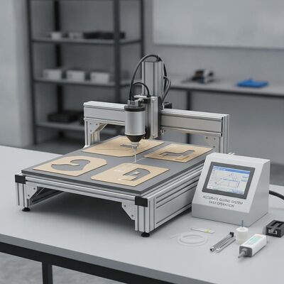 XY Glue Plotter Gluer CNC con 840mm Alturas de pila 2-3Kg/h Producción de pegamento y tiempo de trabajo de 24h