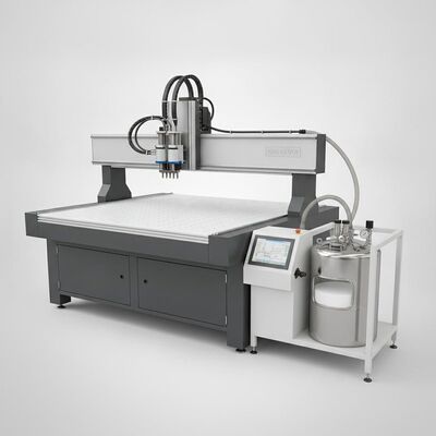 Trazador de pegamento CNC Gluer XY con tamaño de trabajo de 3000x2000 mm y volumen de pegamento de 20 l para dispensación de pegamento industrial